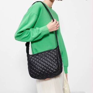 MZ Wallace Black Small Parker Deluxe shoulder crossbody